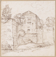 K V 067
<br/>
Stadsmuren
<br/>
<em>Grimaldi, Giovanni Francesco (1606-1680) - atelier van / kopie naar</em>